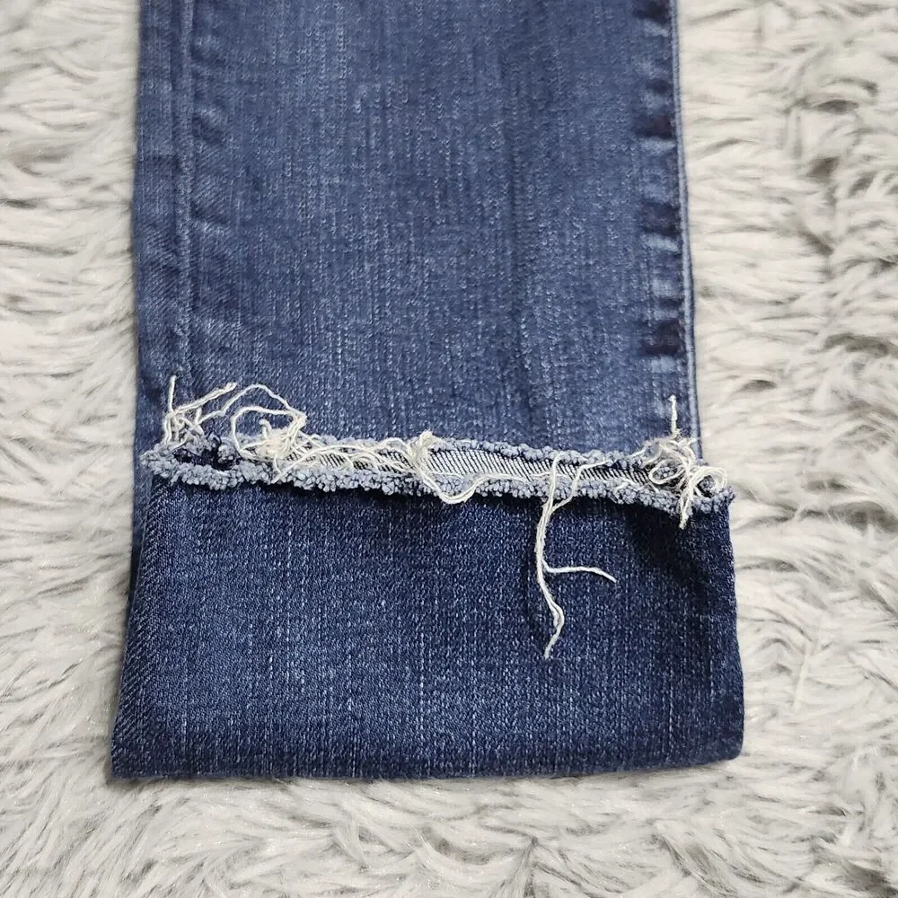 AG Adriano Goldschmied Jeans Womens 27R Cut‎ Off Farrah Skinny High Rise 28x28